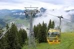 pohled z mostu horní stanice na trasu lanovky / Foto : Radim Polcer 12.07.2014