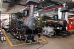 klenotem jsou opečovávané parní lokomotivy č. 16 a 17 z let 1923 a 1925, které bývají rovněž využívány ke speciálním jízdám / Foto : Radim Polcer 16.07.2016